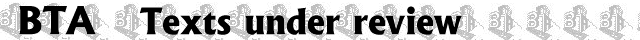 Texts under review