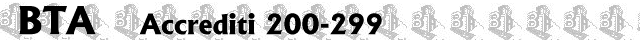 Accrediti 200-299