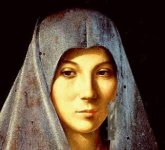 Rielaborazione computerizzata per un intervento di restauro virtuale dell'Annunziata di Antonello da Messina