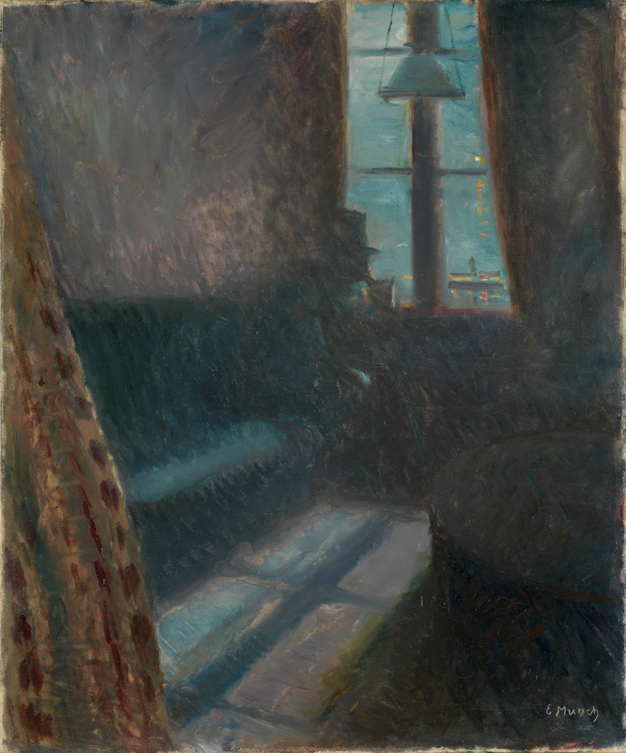 Fig. 5 - EDVARD MUNCH, Notte a St Cloud, 1890, olio su tela, 64,5 X 54 cm., NasjonalMuseet, Oslo
Foto cortesia di Giorgia Duò