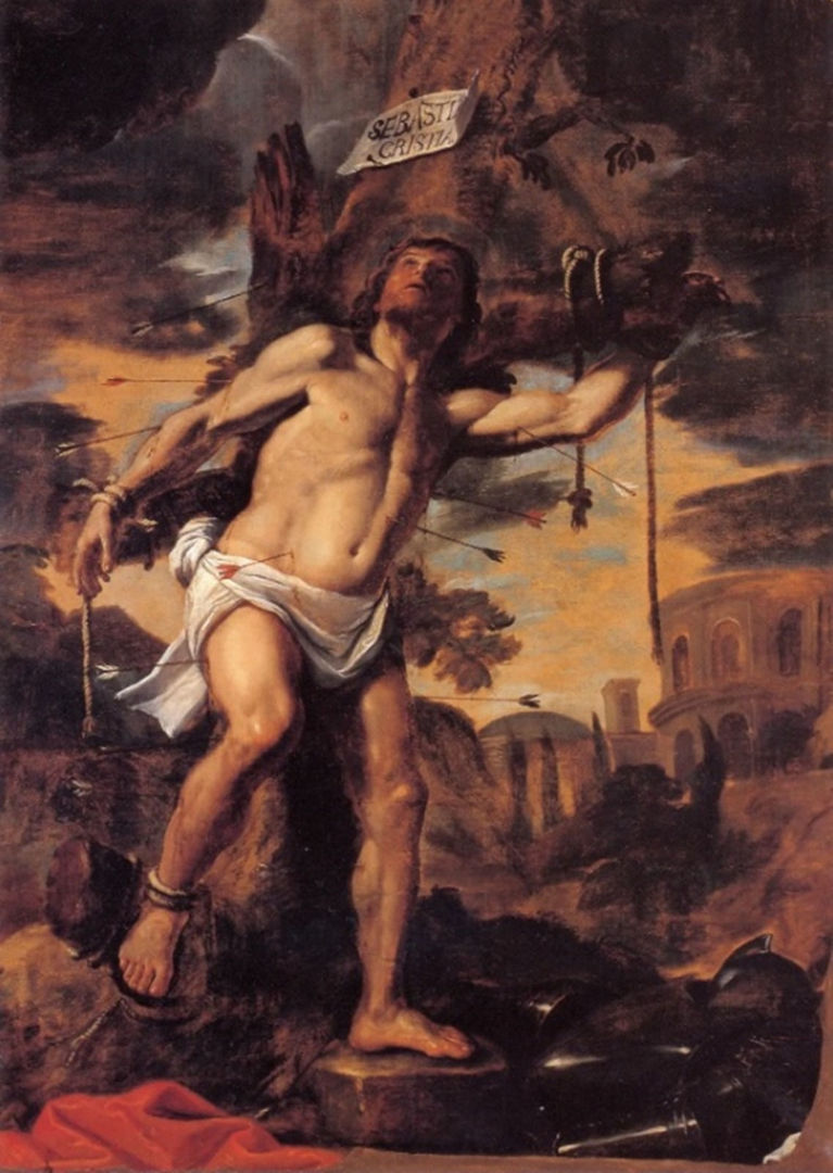 Fig. 7 – Mattia Preti, San Sebastiano, 1687 ca., Taverna, chiesa di San Sebastiano. (Foto cortesia Umberto Bruno Condemi) (Foto cortesia Umberto Bruno Condemi)