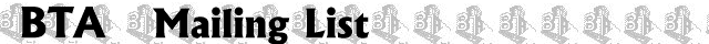 Mailing List
